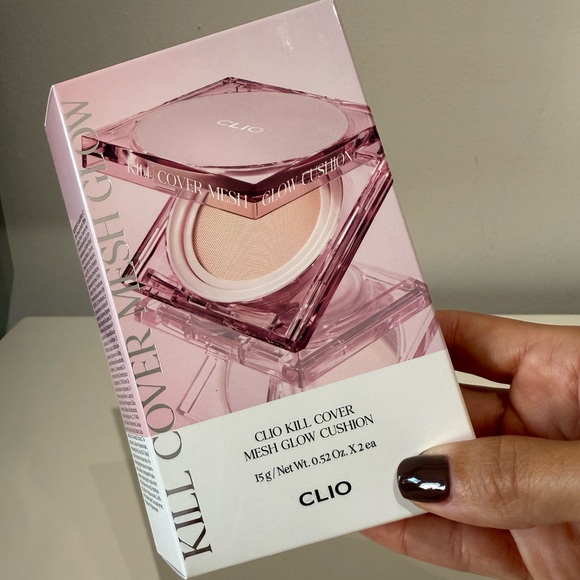 CLIO] Kill Cover Mesh Glow Cushion Set (+Refill) - Picture 1 of 7